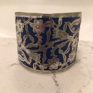 Blue silver bracelet Hazel & Deene